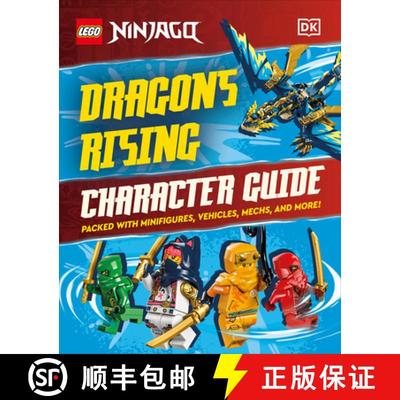 【3-4周达】LEGO Ninjago Dragons Rising Character Guide (Library Edition): Without Minifigure [9780593841792]