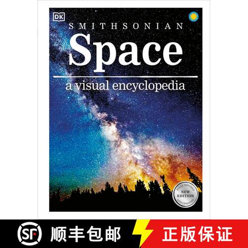 【3-4周达】精装 Space: A Visual Encyclopedia (New Library Edition) [9781465496850]