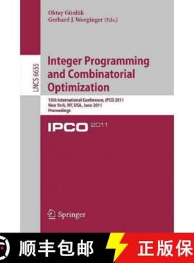 【3-4周达】Integer Programming and Combinatorial Optimization: 15th International Conference, Ipco 20... [9783642208065]