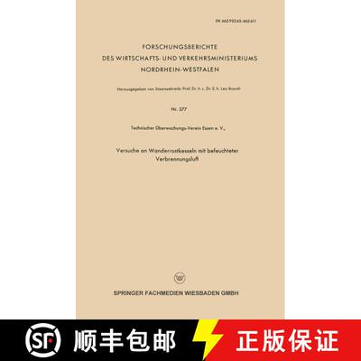 【3-4周达】Versuche an Wanderrostkesseln mit befeuchteter Verbrennungsluft [9783663127932]