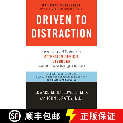 【3-4周达】Driven to Distraction (Revised): Recognizing and Coping with Attention Deficit Disorder [9780307743152]