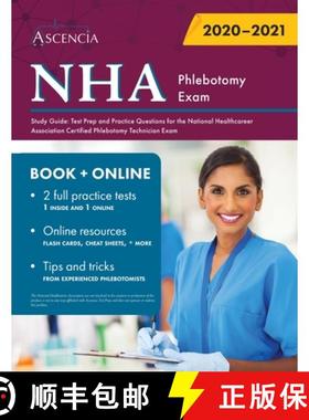 【3-4周达】NHA Phlebotomy Exam Study Guide: Test Prep and Practice Questions for the National Healthc... [9781635306729]