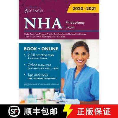 【3-4周达】NHA Phlebotomy Exam Study Guide: Test Prep and Practice Questions for the National Healthc... [9781635306729]