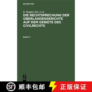 【3-4周达】精装 Die Rechtsprechung der Oberlandesgerichte auf dem Gebiete des Civilrechts Die Rechtsp... [9783112345412]