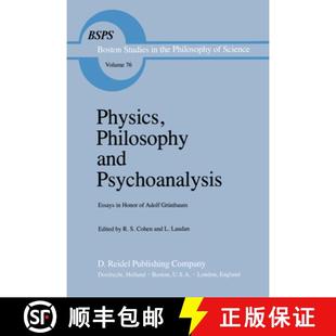 Physics 9789400970571 Grünbaum 4周达 Honor and Philosophy Adolf Psychoanalysis Essays