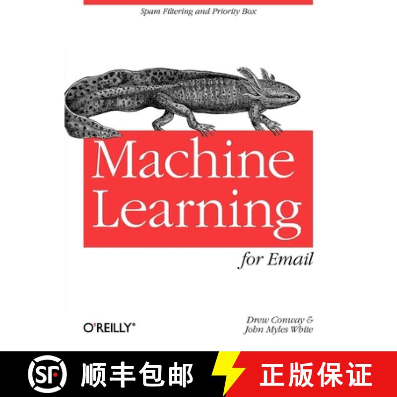 【3-4周达】Machine Learning for Email: Spam Filtering and Priority Inbox [9781449314309]