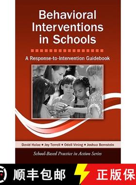【3-4周达】Behavioral Interventions in Schools: A Response-to-Intervention Guidebook [With CDROM] [9780415875851]