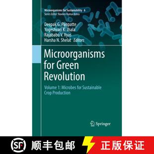Microorganisms 9789811348365 Production 4周达 Microbes Green for Crop Revolution Sustainable Volume