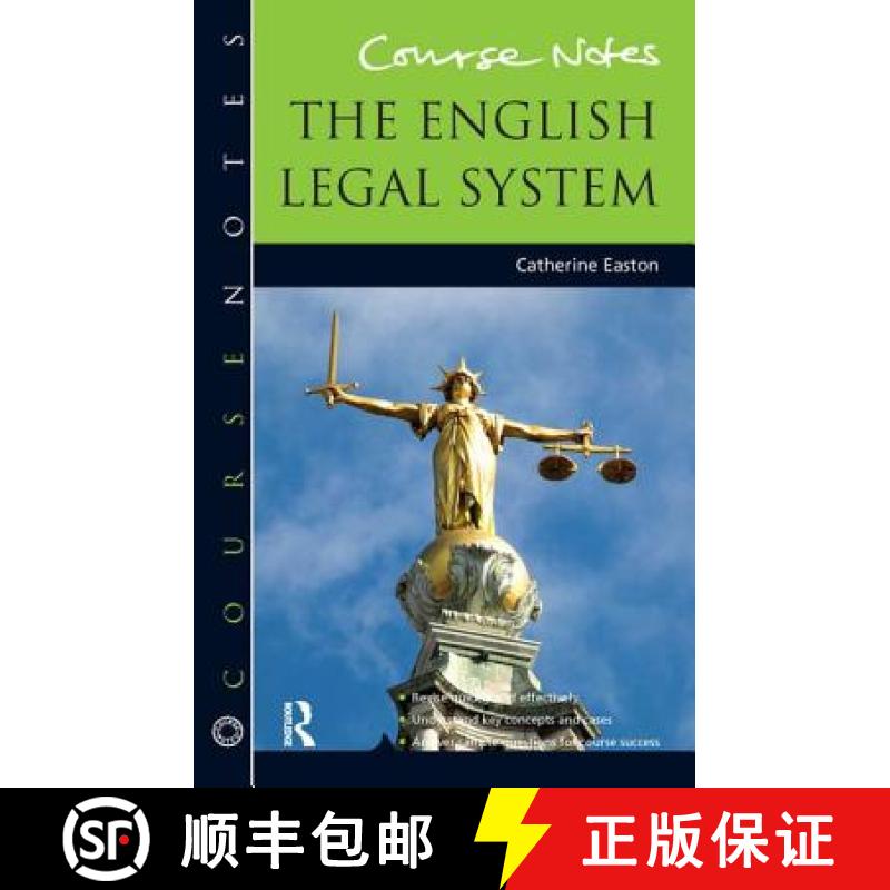 【3-4周达】BRICKFIELD: Course Notes: the English Legal System: Course Notes [9781444146585]