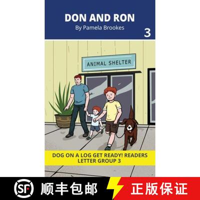 【3-4周达】Don and Ron: Decodable Readers for Learning Letters and Reading Words. For Early, Emergent... [9781648311062]