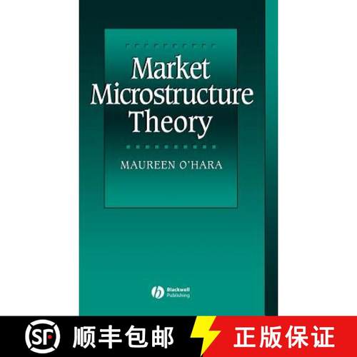 【3-4周达】Market Microstructure Theory [Wiley金融] [9781557864437]