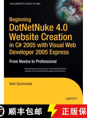 【3-4周达】Beginning DotNetNuke 4.0 Website Creation in C# 2005 with Visual Web Developer 2005 Expres... [9781590596814]