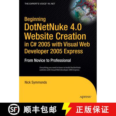 【3-4周达】Beginning DotNetNuke 4.0 Website Creation in C# 2005 with Visual Web Developer 2005 Expres... [9781590596814]