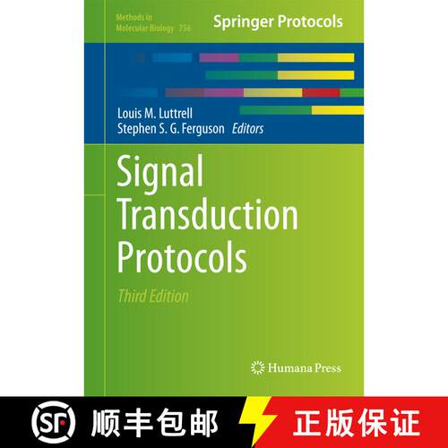 【3-4周达】精装 Signal Transduction Protocols (3rd ed. 2011) [9781617791598]