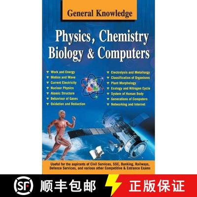 【3-4周达】General Knowledge Physics, Chemistry, Biology and Computer: Everything an Educated Person ... [9789357941570]