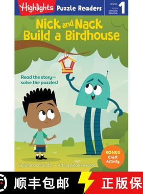 【3-4周达】Nick and Nack Build a Birdhouse [9781684379842]