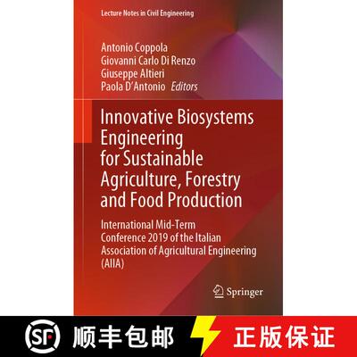 【3-4周达】Innovative Biosystems Engineering for Sustainable Agriculture, Forestry and Food Productio... [9783030392987]
