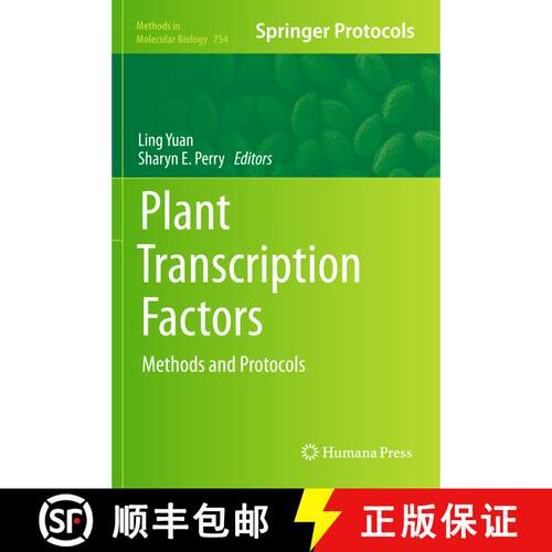【3-4周达】精装 Plant Transcription Factors: Methods and Protocols [9781617791536]