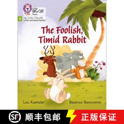 【3-4周达】Big Cat Phonics for Little Wandle Letters and Sounds Revised - The Foolish, Timid Rabbit: ... [9780008502423]