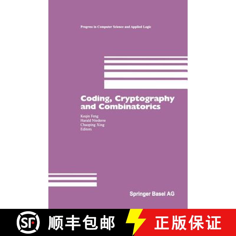 【3-4周达】Coding, Cryptography and Combinatorics [9783034896023]