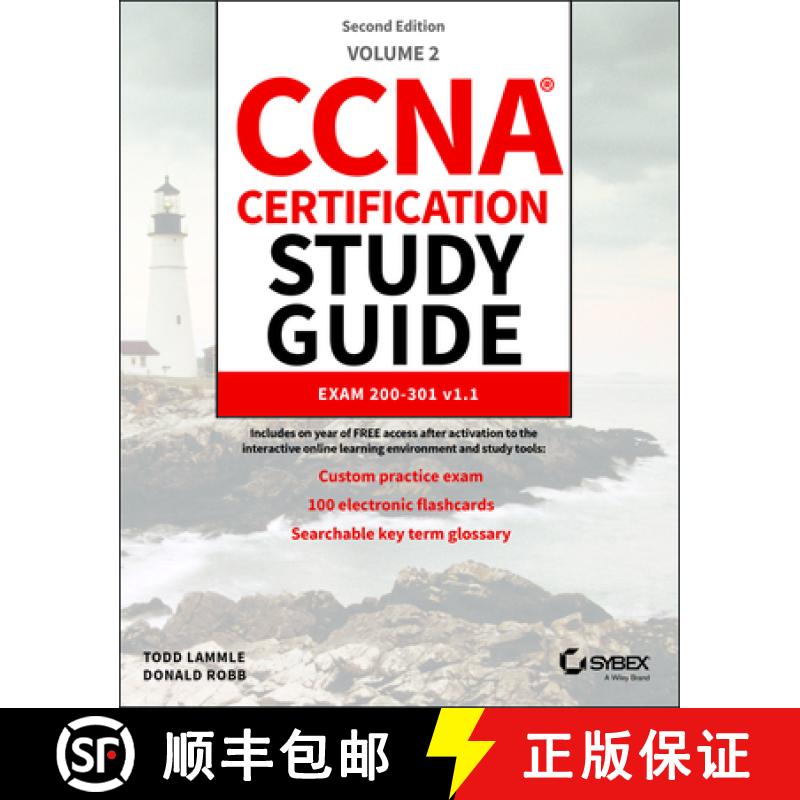 【3-4周达】CCNA Certification Study Guide Volume 2: Exam 200-301 V1.1 [9781394302154]