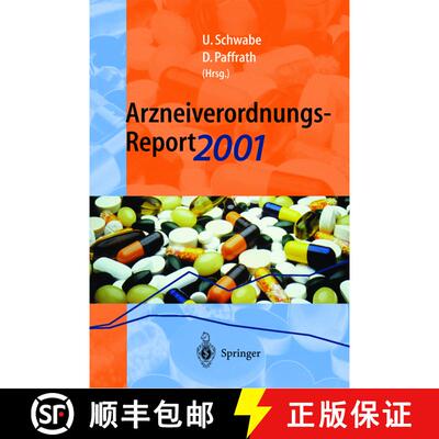 【3-4周达】Arzneiverordnungs-Report 2001: Aktuelle Daten, Kosten, Trends und Kommentare [9783540420798]