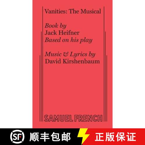 【3-4周达】Vanities: The Musical: The Musical [9780573700989]