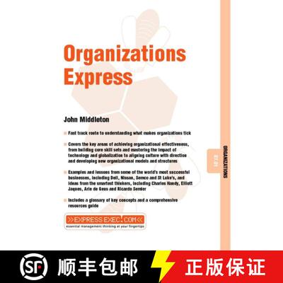 【3-4周达】Organizations Express - Organizations 07.01 [Wiley经管] [9781841122304]