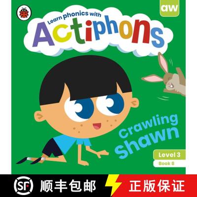 【3-4周达】Actiphons Level 3 Book 8 Crawling Shawn: Learn Phonics and Get Active with Actiphons! [9780241390771]