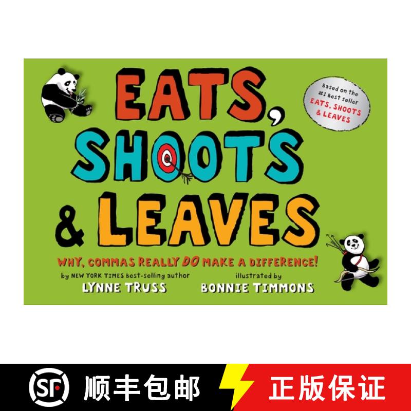 【3-4周达】Eats, Shoots & Leaves: Why, Commas Really Do Make a Difference! [9780399244919]