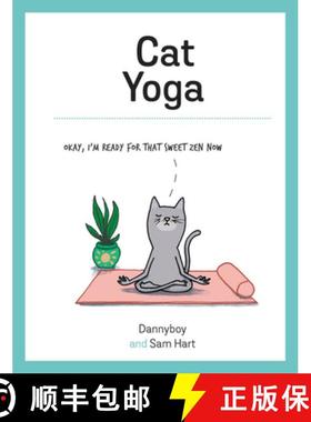 【3-4周达】Cat Yoga: Purrfect Poses for Flexible Felines [9781787832466]