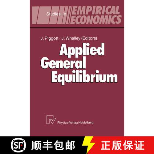【3-4周达】Applied General Equilibrium [9783642501692]