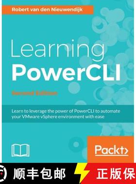 预订 Learning PowerCLI - Second Edition [9781786468017]