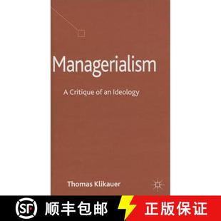 Managerialism Ideology 9781137334268 4周达 Critique