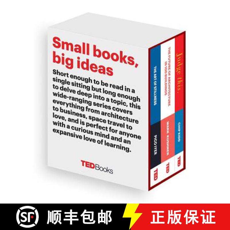 Ted Books Box Set: The Creative Mind: The Art of Stillness, the Future of Architecture, and Judge This [9781501139123]