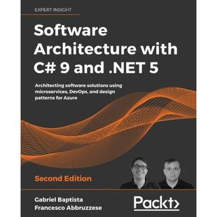 9781800566040 and Architecting with Software .NET 预订 microservices using Architecture ... software solutions