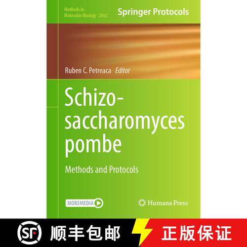 【3-4周达】精装 Schizosaccharomyces pombe : Methods and Protocols [9781071641675]