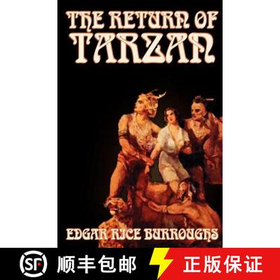 【3-4周达】The Return of Tarzan by Edgar Rice Burroughs, Fiction, Literary, Action & Adventure [9780809599868]
