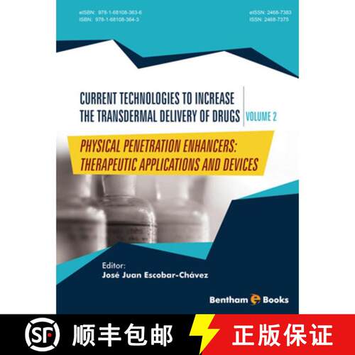 【3-4周达】精装 Current Technologies To Increase The Transdermal Delivery Of Drugs Volume 2 [9781681083643]