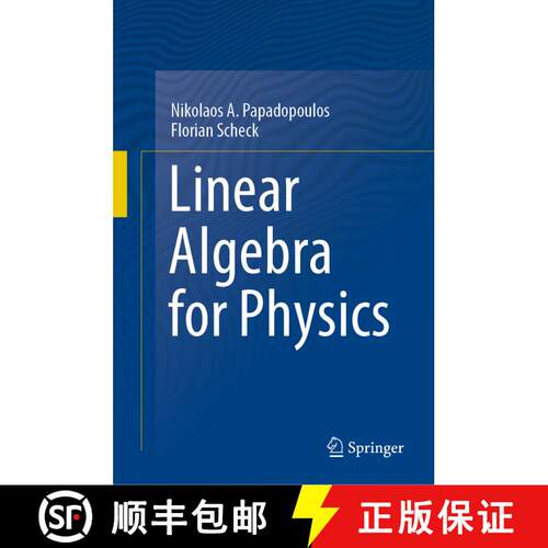 【3-4周达】精装 Linear Algebra for Physics [9783031649073]