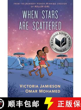 【3-4周达】When Stars Are Scattered: (National Book Award Finalist) [9780525553915]