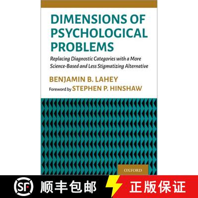 【3-4周达】Dimensions of Psychological Problems: Replacing Diagnostic Categories with a More Science-... [9780197607909]