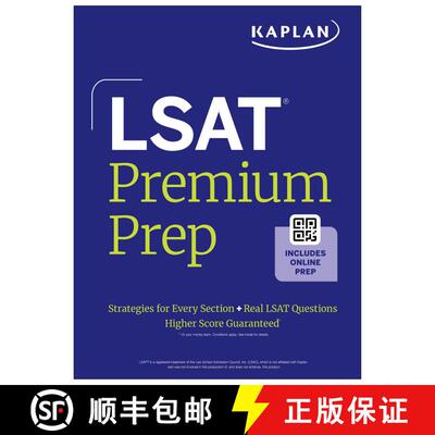【3-4周达】LSAT Premium Prep (2025) Kaplan Test Prep: Master the Digital LSAT with Exclusive 99th-Per... [9781506296081]