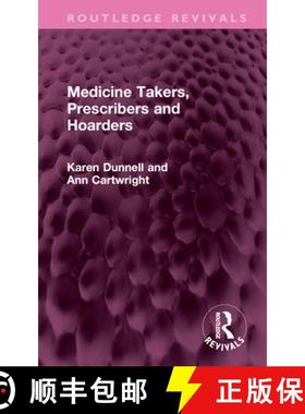【3-4周达】Medicine Takers, Prescribers and Hoarders [9781032718446]