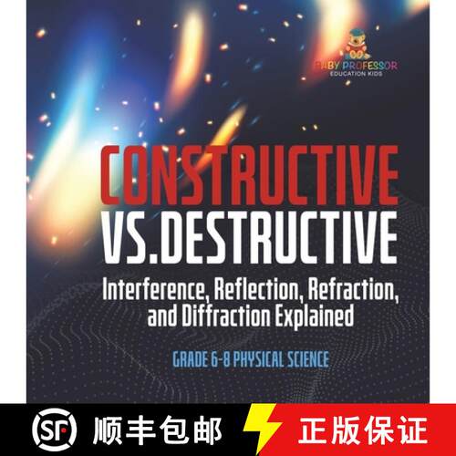 【3-4周达】Constructive vs. Destructive | Interference, Reflection, Refraction, and Diffraction Expla... [9781541995086]