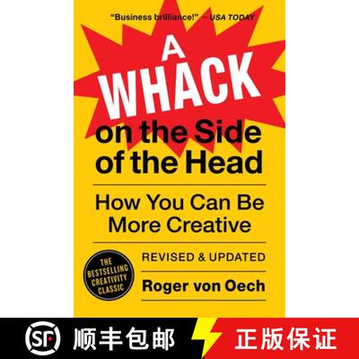 【3-4周达】A Whack on the Side of the Head: How You Can Be More Creative [9781538759417]