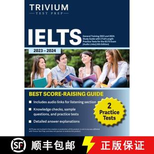 【3-4周达】IELTS General Training 2023: Study Guide with 2 Full-Length Practice Tests for the Interna... [9781637982709]