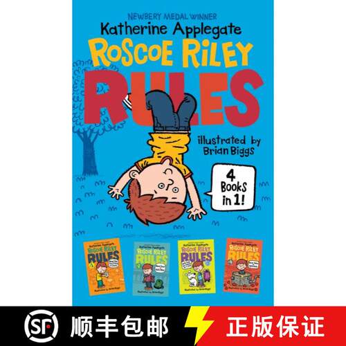 【3-4周达】精装 Roscoe Riley Rules: 4 Books in 1!: Never Glue Your Friends to Chairs; Never Swipe a B... [9780062564276]
