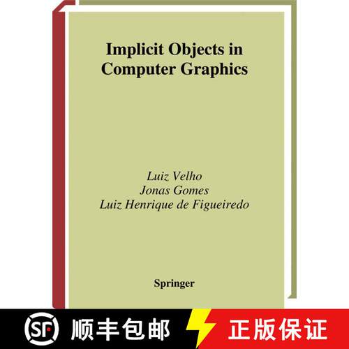 【3-4周达】Implicit Objects in Computer Graphics (Softcover reprint of the original 1st ed. 2002) [9781475777383]