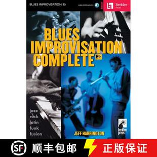 【3-4周达】Blues Improvisation Complete Book/Online Audio [With Play-Along CD] [9780634015311]